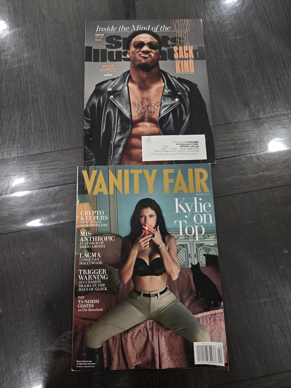 Vanity Fair Magazine with Kylie Jenner Cover & Sports Illustrated